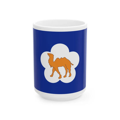 Republic of China Combined Service Force Flag-1958 (China) White Coffee Mug 15oz - Go Mug Yourself
