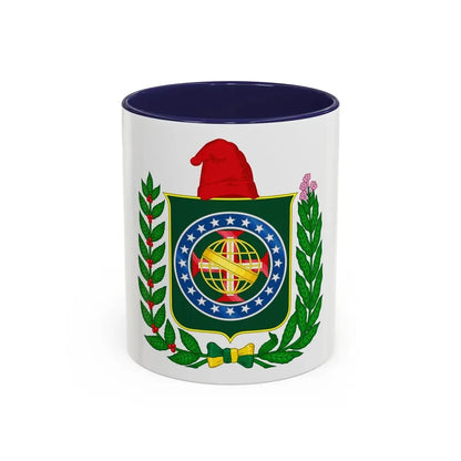 Republican Convention Brazil Emblem - Accent Coffee Mug 11oz Navy - Go Mug Yourself