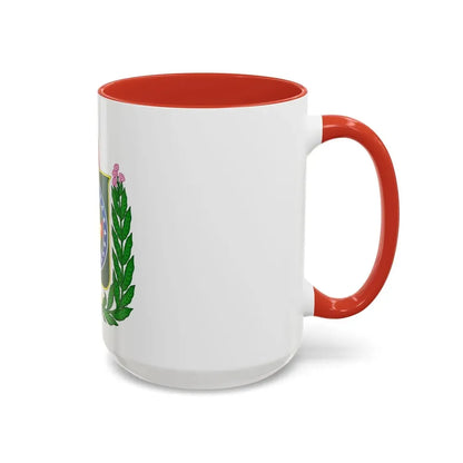 Republican Convention Brazil Emblem - Accent Coffee Mug - Go Mug Yourself