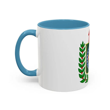 Republican Convention Brazil Emblem - Accent Coffee Mug - Go Mug Yourself