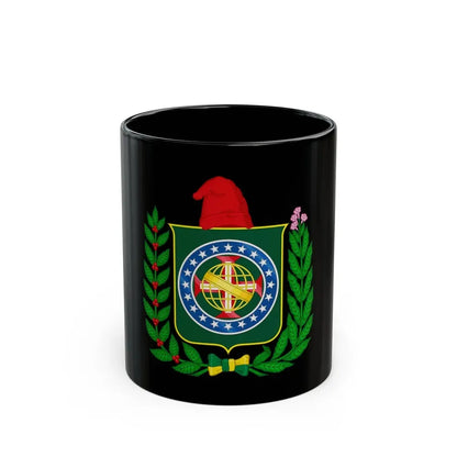Republican Convention Brazil Emblem - Black Coffee Mug 11oz - Go Mug Yourself
