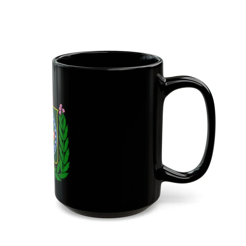 Republican Convention Brazil Emblem - Black Coffee Mug-Go Mug Yourself