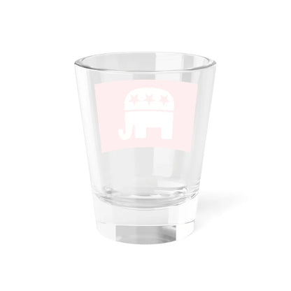 Republican Party USA Flag (United States) Shot Glass 1.5oz - Go Mug Yourself