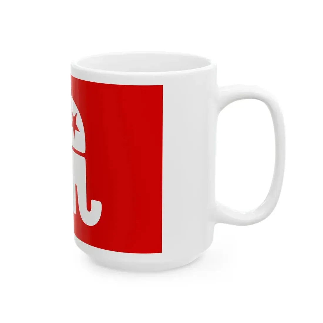 Republican Party USA Flag (United States) White Coffee Mug - Go Mug Yourself