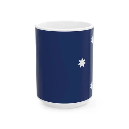 Republican Socialist Leagues Proposal 1956 Australian Flag Proposal (Australia) White Coffee Mug 15oz - Go Mug Yourself
