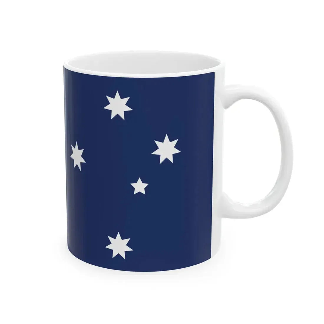 Republican Socialist Leagues Proposal 1956 Australian Flag Proposal (Australia) White Coffee Mug - Go Mug Yourself