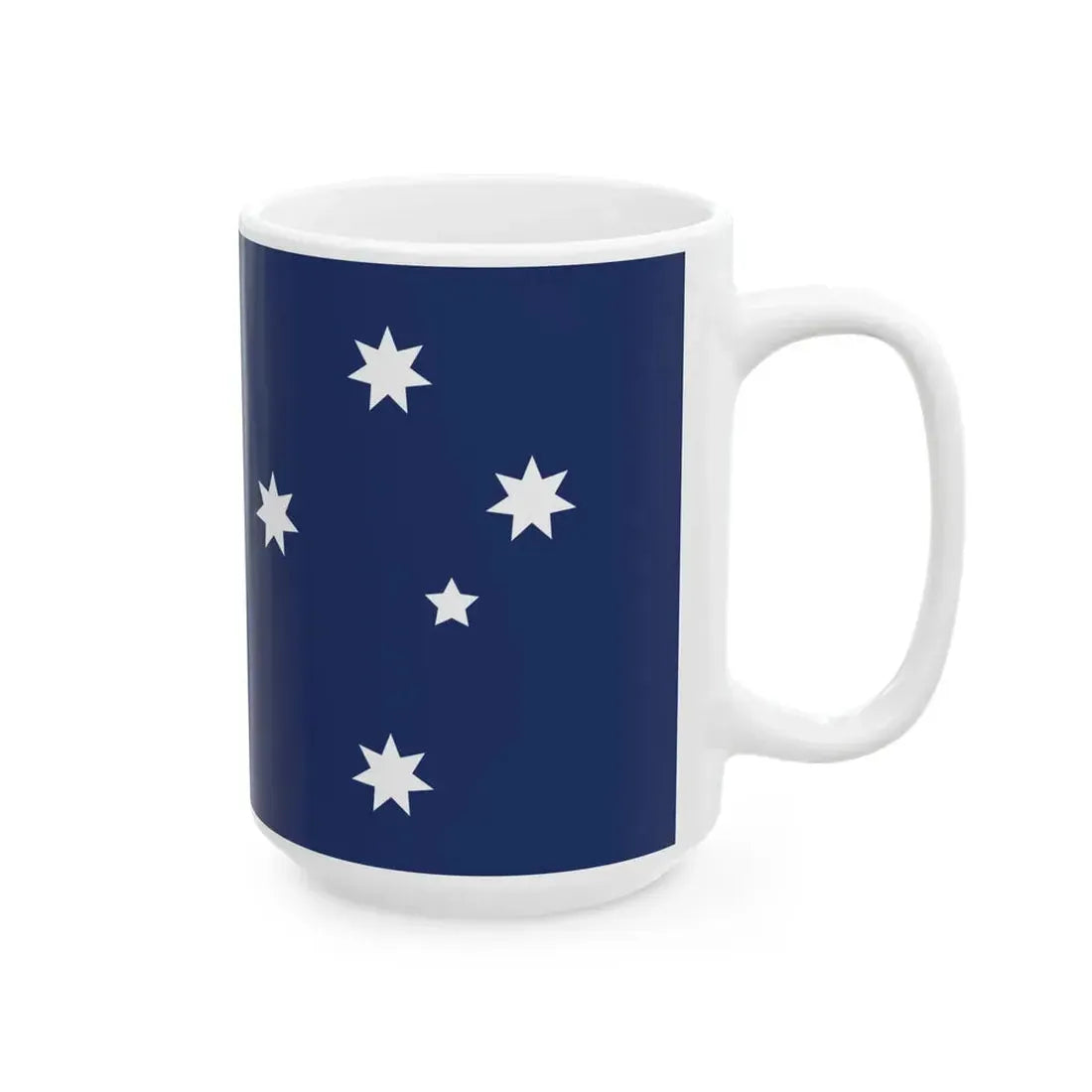 Republican Socialist Leagues Proposal 1956 Australian Flag Proposal (Australia) White Coffee Mug - Go Mug Yourself