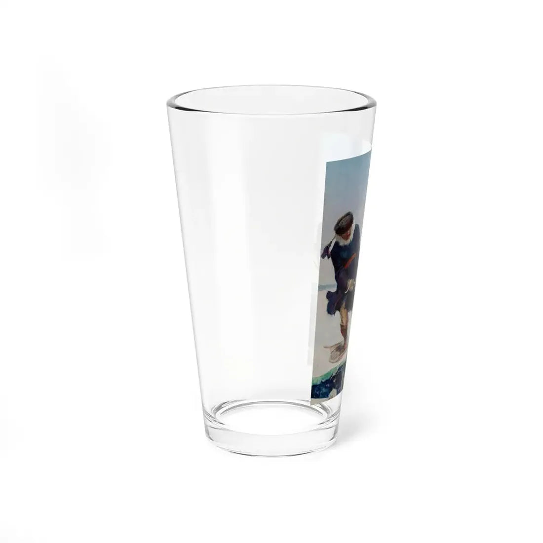 Rescue Dog Team and U.S. Mail, Popular Magazine cover, December 1915 (Magazine Illustration) Pint Glass 16oz - Go Mug Yourself