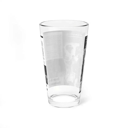 Rescue The Blonde From The Headhunters, True Men Stories, February 1972 (Magazine Illustration) Pint Glass 16oz - Go Mug Yourself