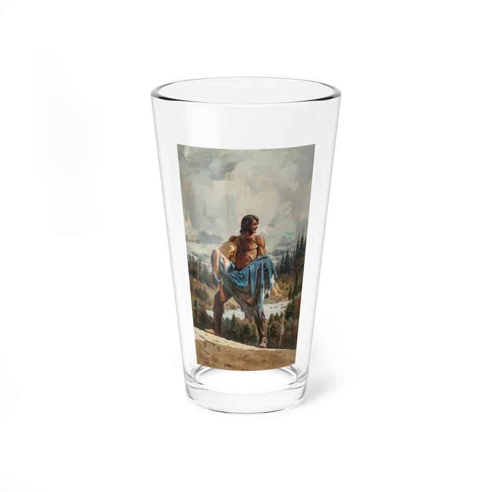 Rescuing the Damsel, possible paperback cover, 1962 - Pint Glass 16oz-16oz-Go Mug Yourself