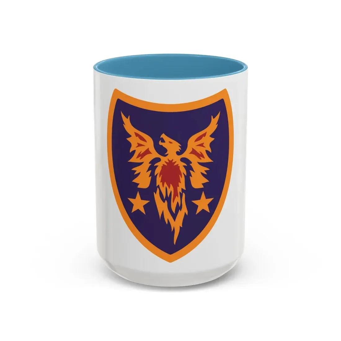 Reserve Aviation Command (U.S. Army) Accent Coffee Mug 15oz Light Blue - Go Mug Yourself