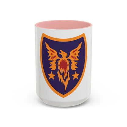 Reserve Aviation Command (U.S. Army) Accent Coffee Mug 15oz Pink - Go Mug Yourself