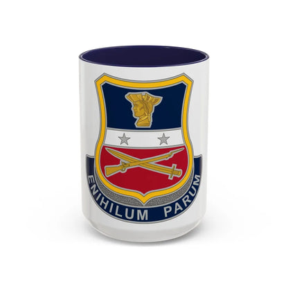 Reserve Careers Division 2 (U.S. Army) Accent Coffee Mug 15oz Navy - Go Mug Yourself