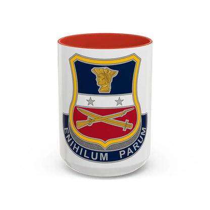 Reserve Careers Division 2 (U.S. Army) Accent Coffee Mug 15oz Red - Go Mug Yourself
