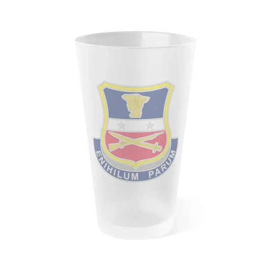 Reserve Careers Division 2 (U.S. Army) Frosted Pint Glass 16oz Default Title - Go Mug Yourself