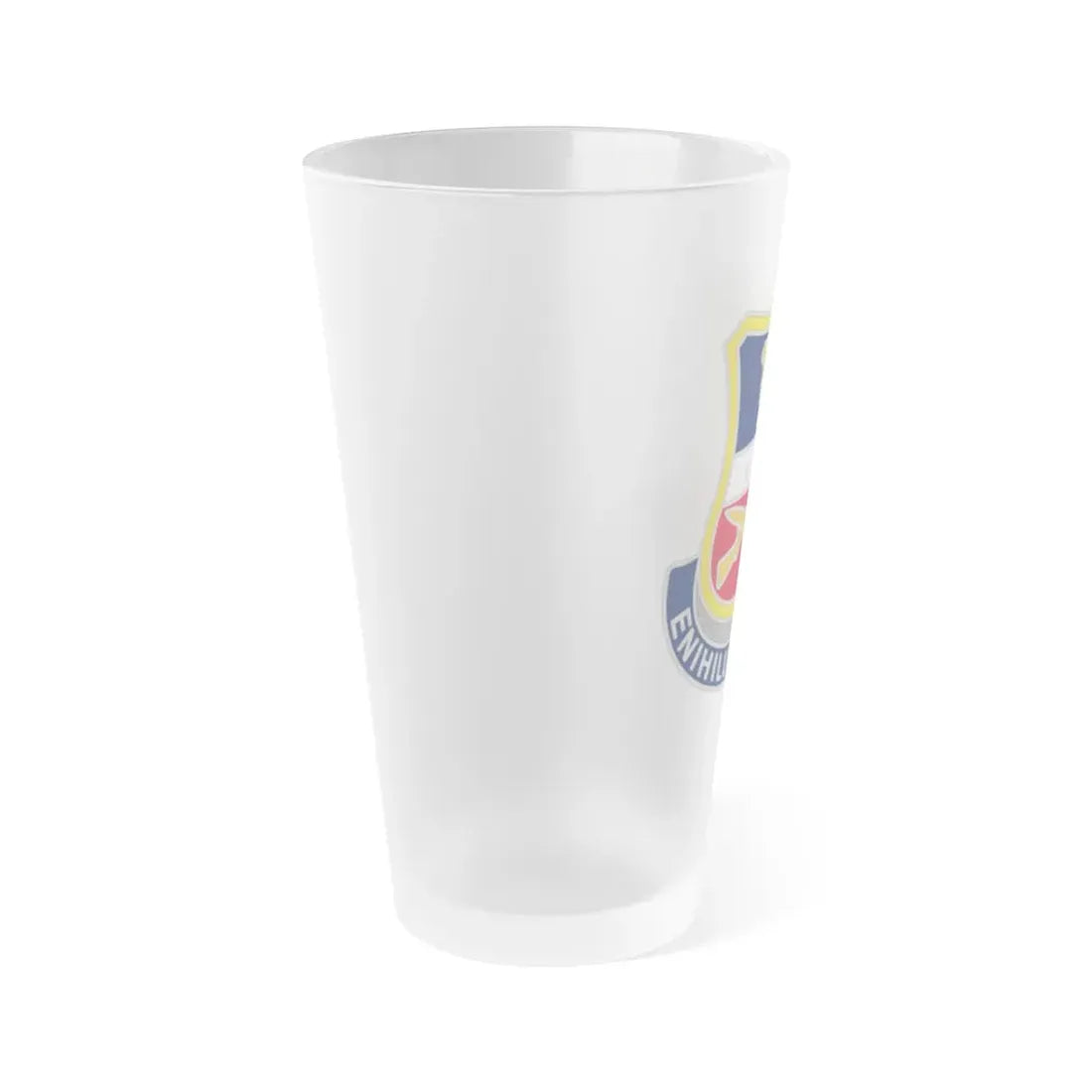 Reserve Careers Division 2 (U.S. Army) Frosted Pint Glass 16oz - Go Mug Yourself