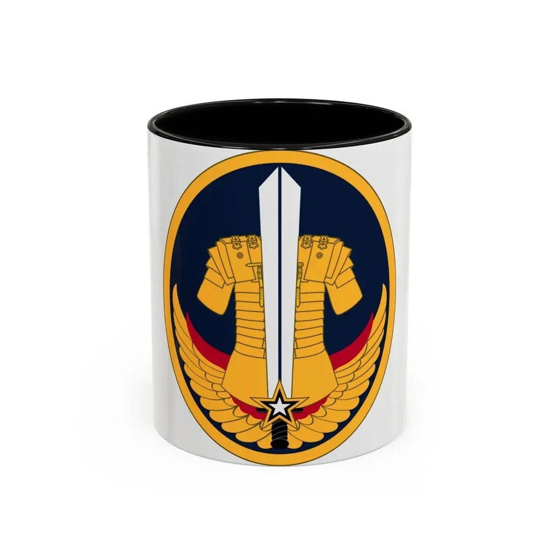 Reserve Careers Division (U.S. Army) Accent Coffee Mug 11oz Black - Go Mug Yourself