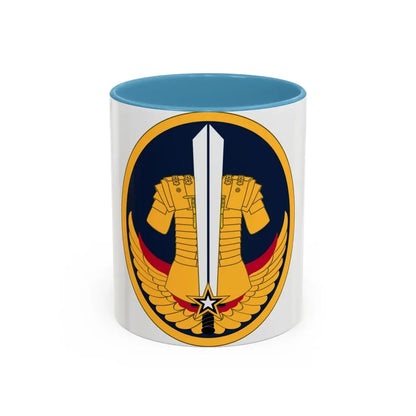 Reserve Careers Division (U.S. Army) Accent Coffee Mug 11oz Light Blue - Go Mug Yourself