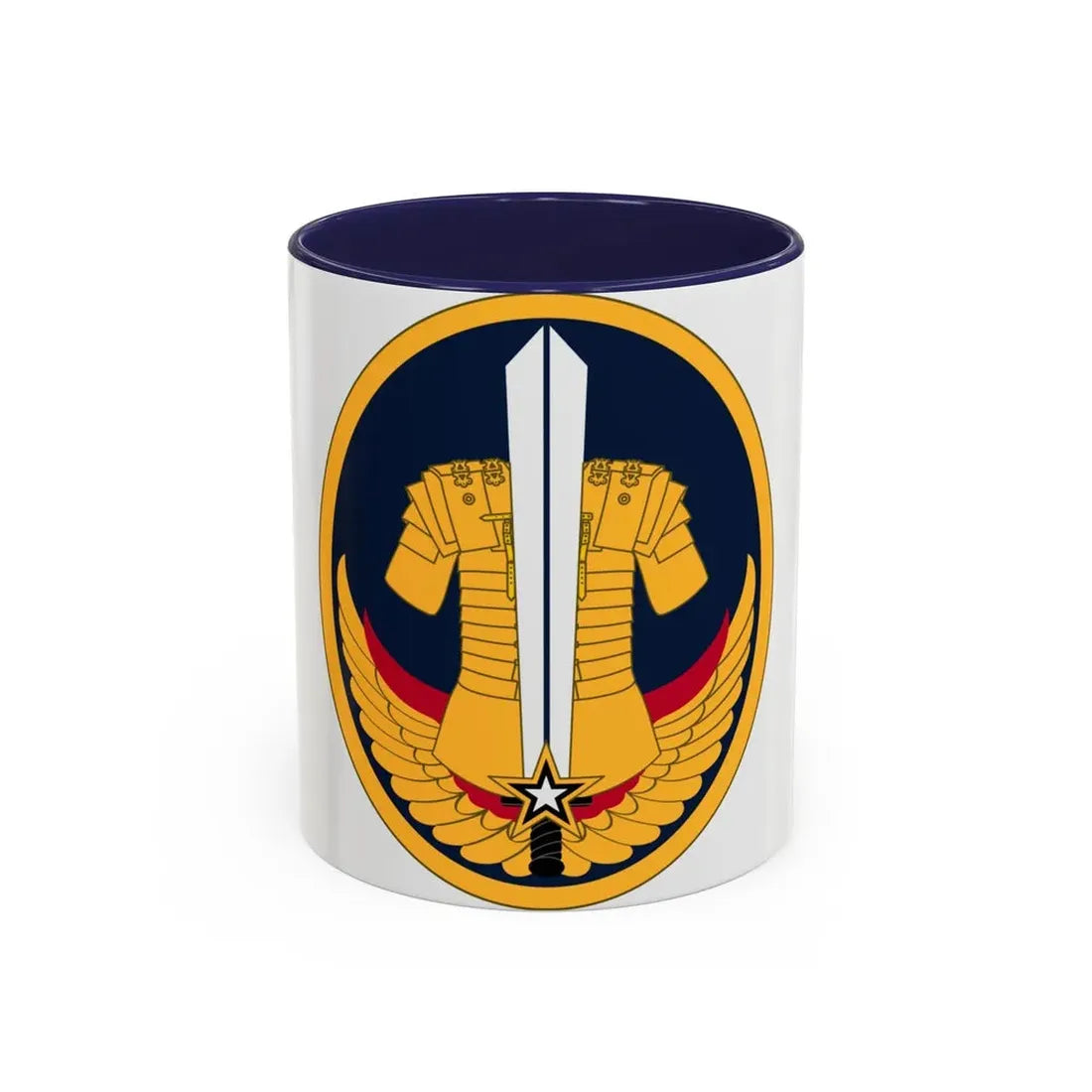 Reserve Careers Division (U.S. Army) Accent Coffee Mug 11oz Navy - Go Mug Yourself