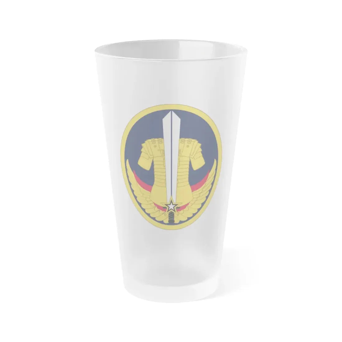 Reserve Careers Division (U.S. Army) Frosted Pint Glass 16oz Default Title - Go Mug Yourself