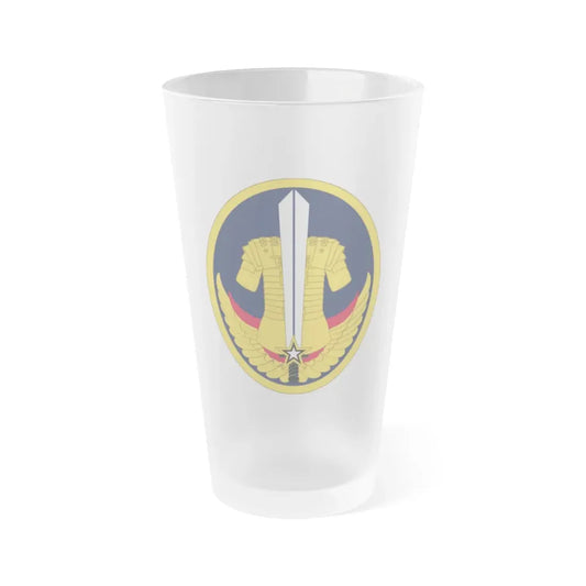 Reserve Careers Division (U.S. Army) Frosted Pint Glass 16oz Default Title - Go Mug Yourself