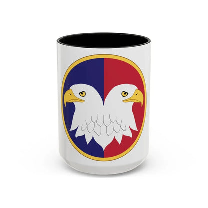 Reserve Command (U.S. Army) Accent Coffee Mug 15oz Black - Go Mug Yourself