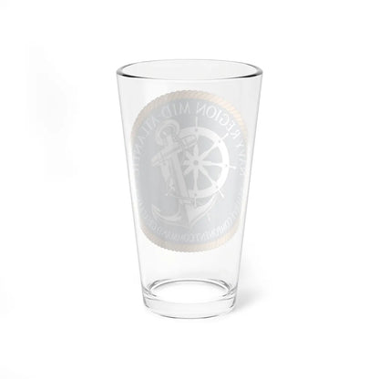 Reserve Component Comm Great Lakes Navy Reg Mid At (U.S. Navy) Pint Glass 16oz-Go Mug Yourself