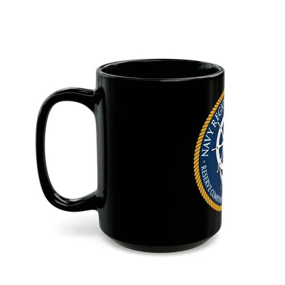 Reserve Component Comm Great Lakes Navy Reg Mid At (U.S. Navy) Black Coffee Mug - Go Mug Yourself