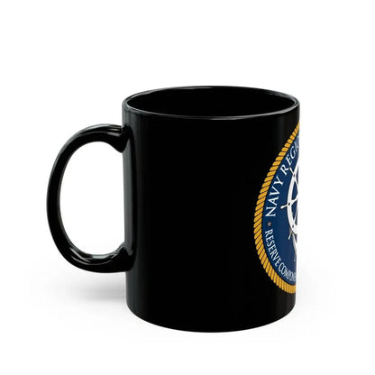Reserve Component Comm Great Lakes Navy Reg Mid At (U.S. Navy) Black Coffee Mug - Go Mug Yourself