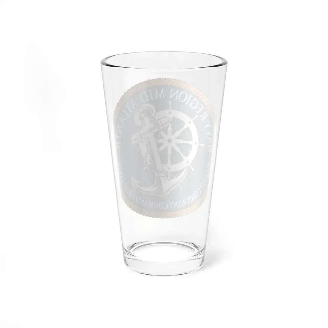 Reserve Component Comm Great Lakes Navy Reg Mid At (U.S. Navy) Pint Glass 16oz - Go Mug Yourself