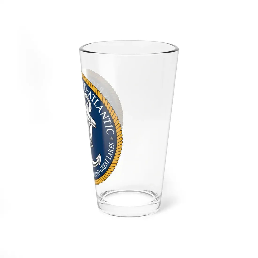 Reserve Component Comm Great Lakes Navy Reg Mid At (U.S. Navy) Pint Glass 16oz - Go Mug Yourself