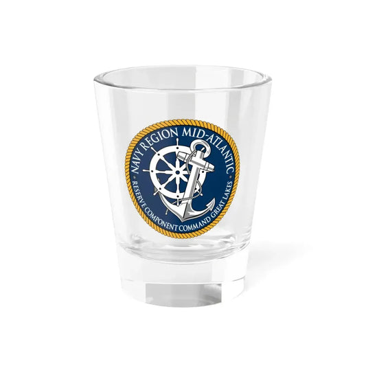 Reserve Component Comm Great Lakes Navy Reg Mid At (U.S. Navy) Shot Glass 1.5oz 1.5oz - Go Mug Yourself