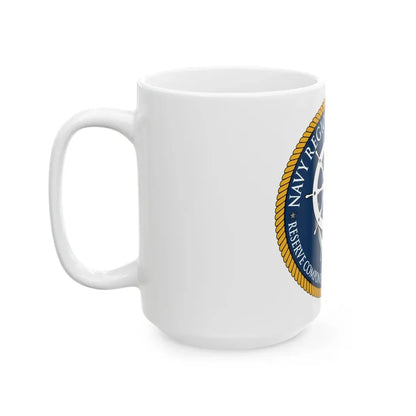 Reserve Component Comm Great Lakes Navy Reg Mid At (U.S. Navy) White Coffee Mug - Go Mug Yourself