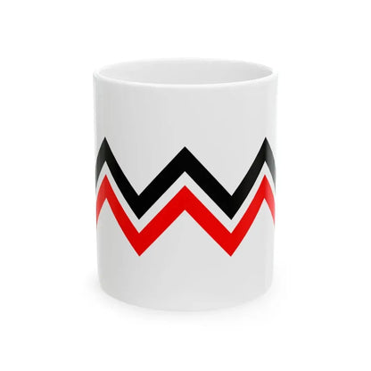Reserve Infantry Second Battalion Flag (Japan) White Coffee Mug 11oz - Go Mug Yourself