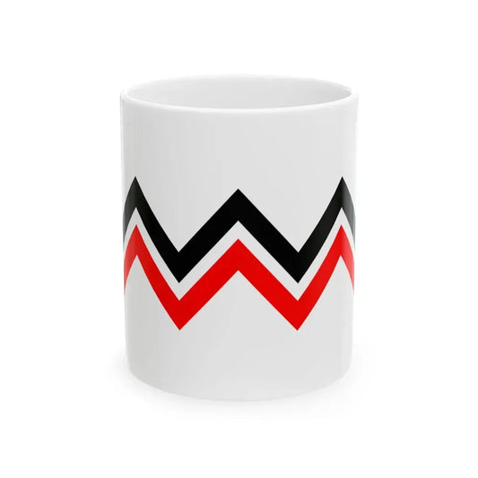 Reserve Infantry Second Battalion Flag (Japan) White Coffee Mug 11oz - Go Mug Yourself