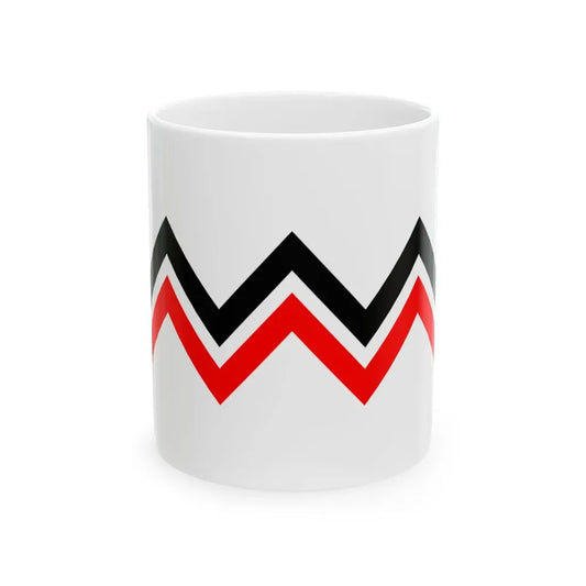 Reserve Infantry Second Battalion Flag (Japan) White Coffee Mug 11oz - Go Mug Yourself