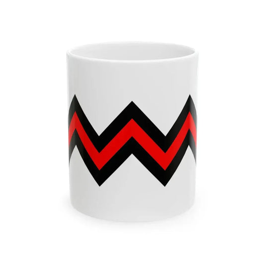 Reserve Infantry Third Battalion Flag (Japan) White Coffee Mug 11oz - Go Mug Yourself