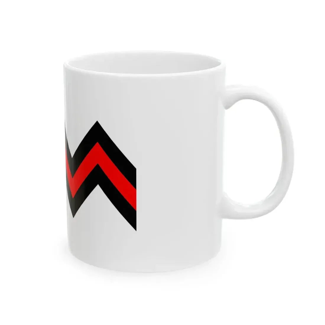 Reserve Infantry Third Battalion Flag (Japan) White Coffee Mug - Go Mug Yourself