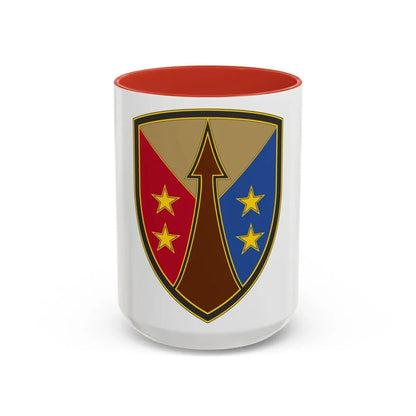 Reserve Sustainment Command (U.S. Army) Accent Coffee Mug 15oz Red - Go Mug Yourself