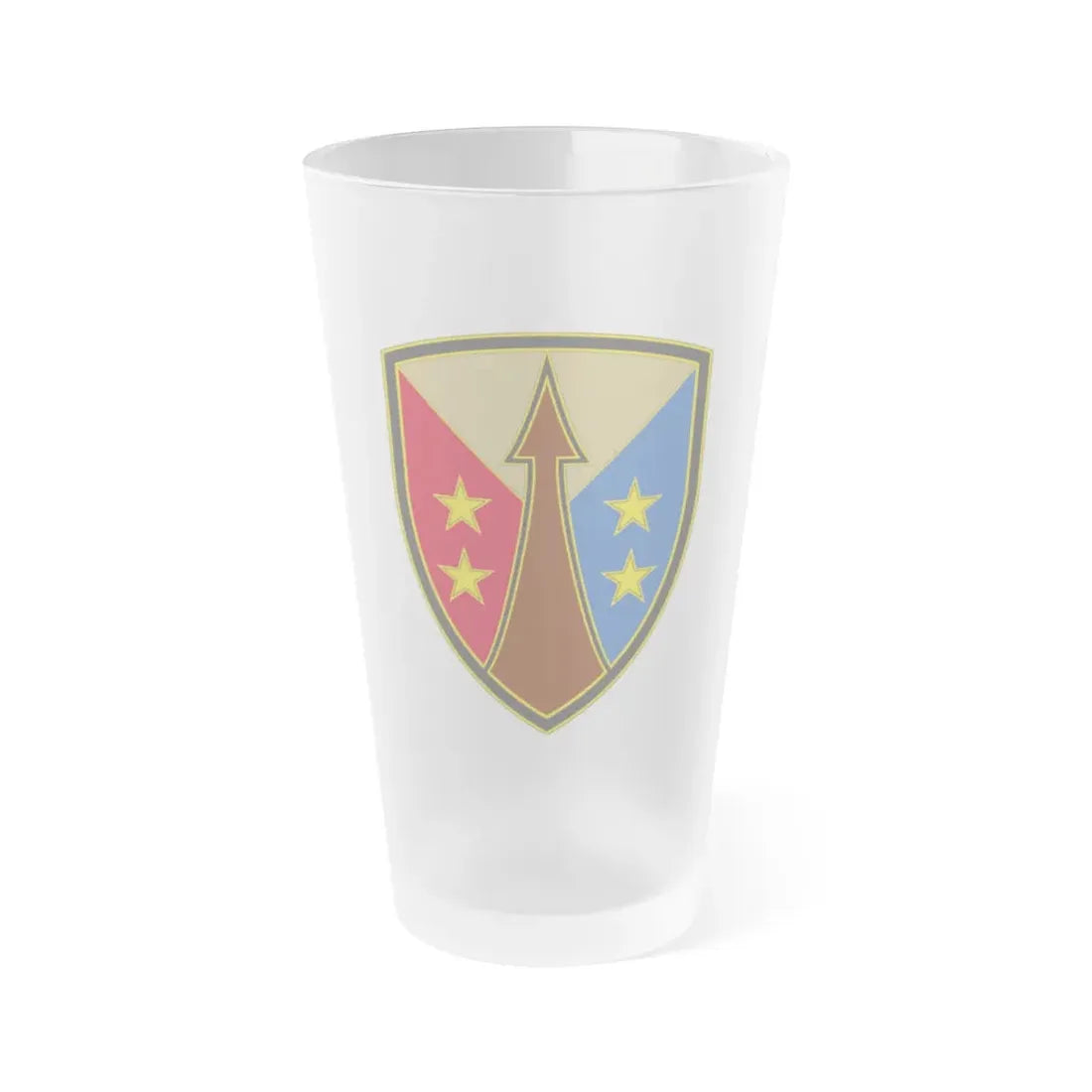 Reserve Sustainment Command (U.S. Army) Frosted Pint Glass 16oz Default Title - Go Mug Yourself