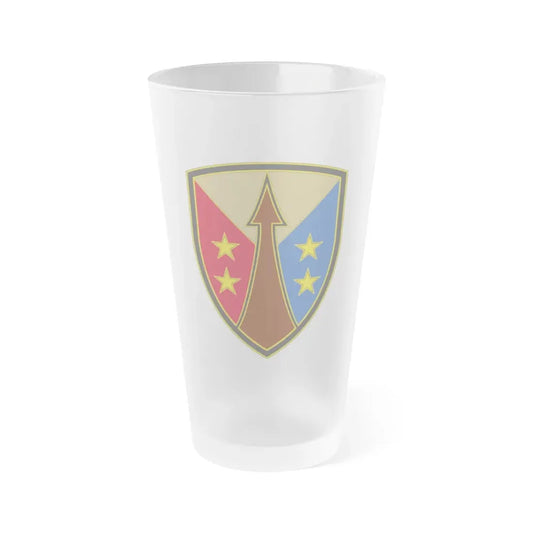 Reserve Sustainment Command (U.S. Army) Frosted Pint Glass 16oz Default Title - Go Mug Yourself