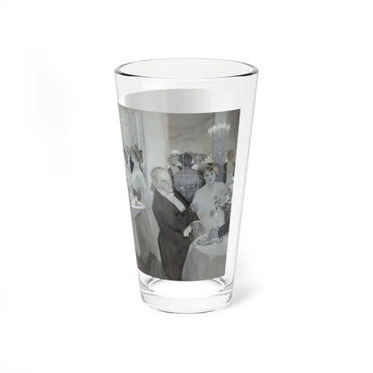 Restaurant Scene, 1903 (Magazine Illustration) Pint Glass 16oz-Go Mug Yourself