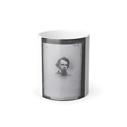 Ret. Brig. Gen. Sgt., Col. Franklin Sawyer, 8Th Ohio Inf. (U.S. Civil War) Color Changing Coffee Mug 11oz-11oz-Go Mug Yourself
