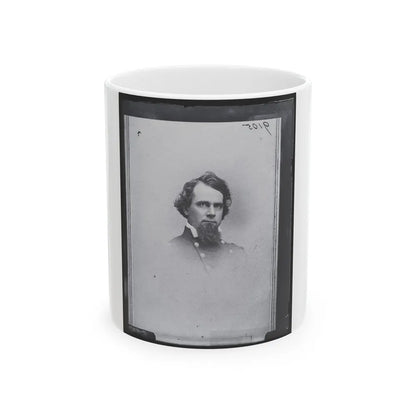 Ret. Brig. Gen. Sgt., Col. Franklin Sawyer, 8th Ohio Inf. (U.S. Civil War) White Coffee Mug-11oz-Go Mug Yourself