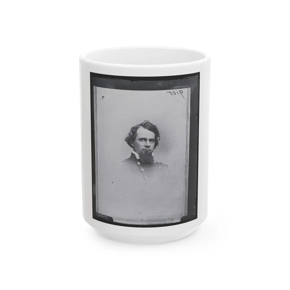 Ret. Brig. Gen. Sgt., Col. Franklin Sawyer, 8th Ohio Inf. (U.S. Civil War) White Coffee Mug-15oz-Go Mug Yourself