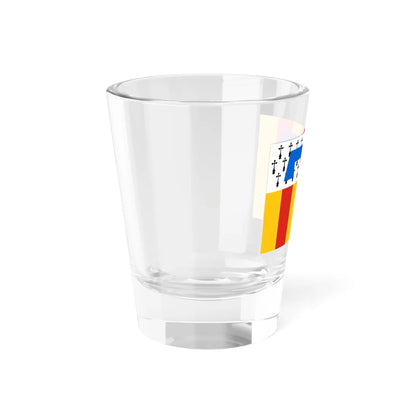 Retie vlag (Belgium) Shot Glass 1.5oz - Go Mug Yourself