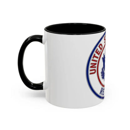 Retired Service Identification Badge 2 (U.S. Army) Accent Coffee Mug - Go Mug Yourself
