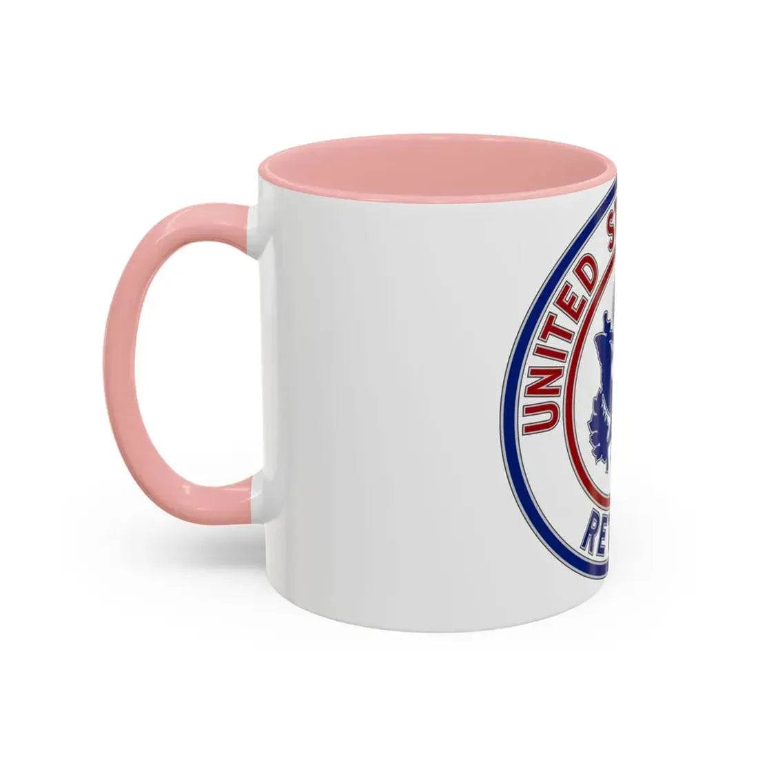 Retired Service Identification Badge 2 (U.S. Army) Accent Coffee Mug - Go Mug Yourself