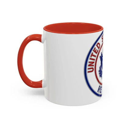 Retired Service Identification Badge 2 (U.S. Army) Accent Coffee Mug - Go Mug Yourself