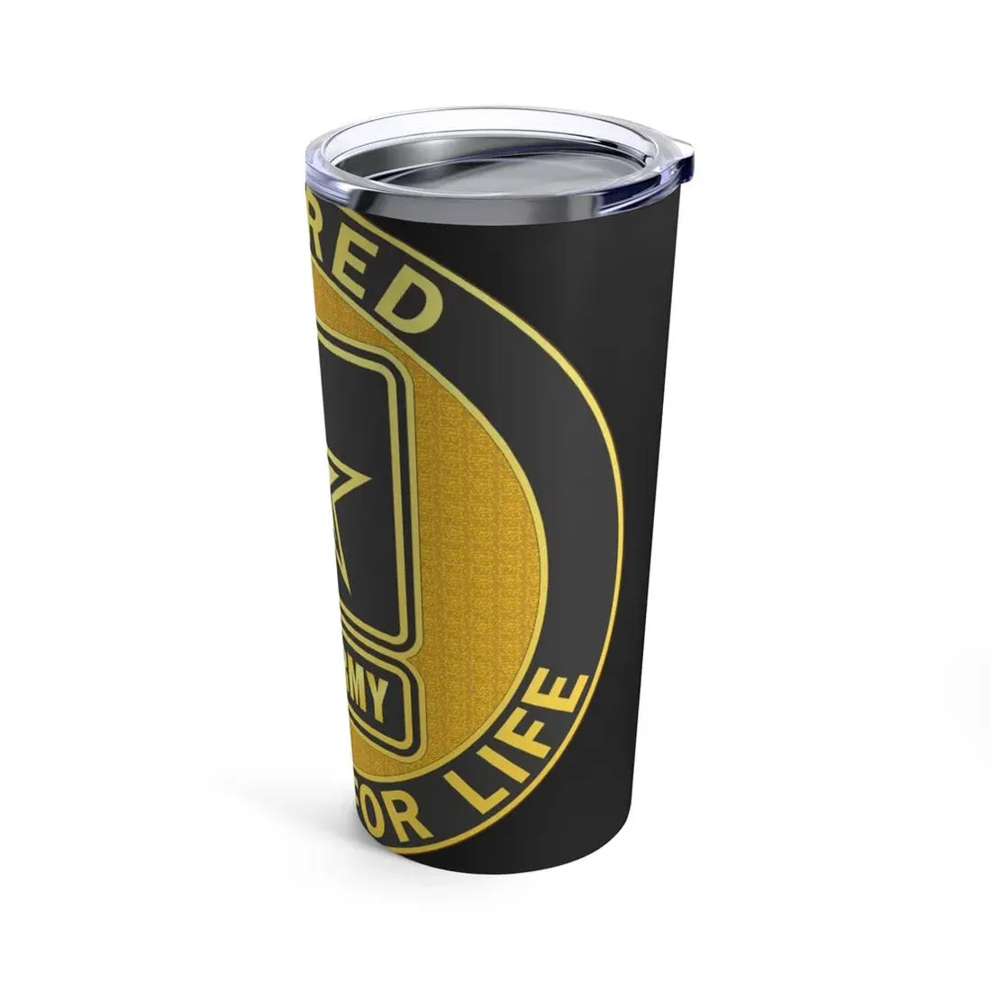 Retired Service Identification Badge (U.S. Army) Tumbler 20oz - Go Mug Yourself